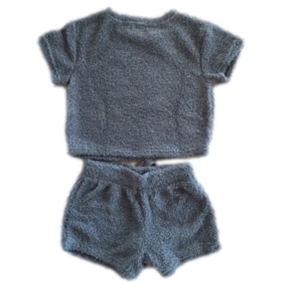 NWT Brave Soul Teddy Lounge Pajama Short Set - XS - Picture 6 of 7